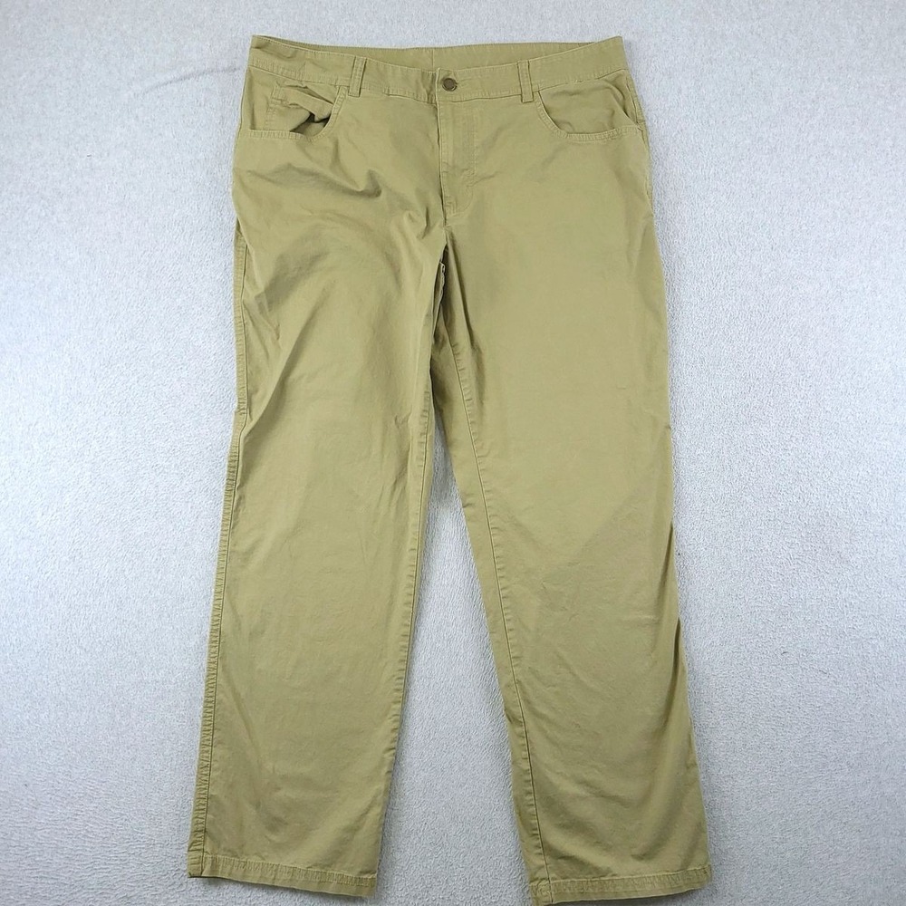Columbia Pants Mens 36x32 Tan Rapid Rivers Regular Fit Omni Shade UPF 50 Hiking